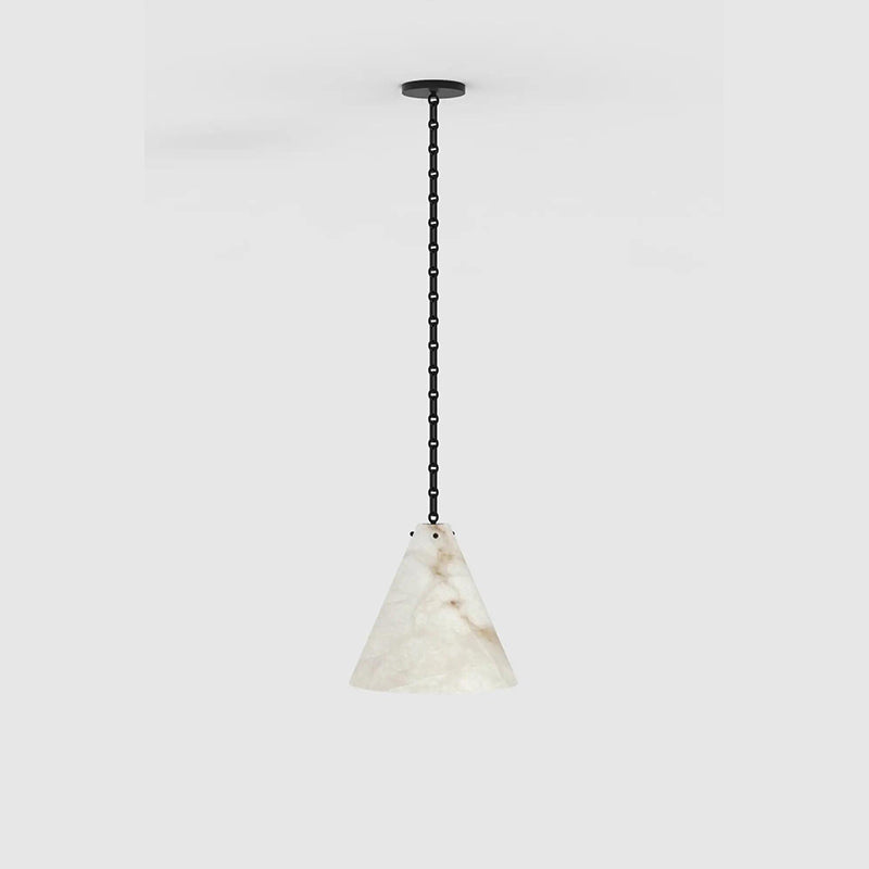 Contemporary Large Alabaster Pendant Light For Kitchen Island, Living Room Chandeliers Kevinstudiolives Black  