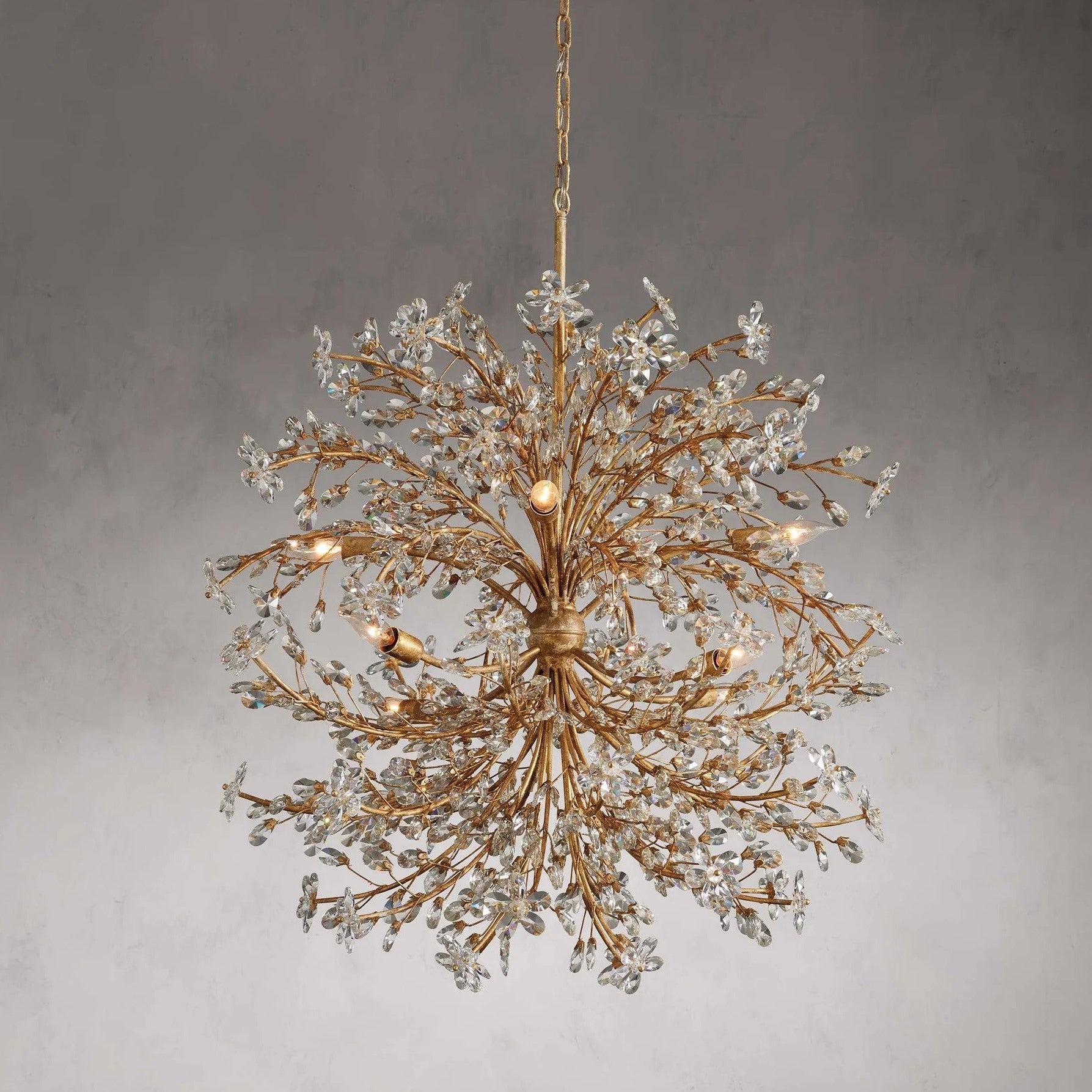 Art Design Crystal Florals Chandelier for Living Room/Bedroom/Dining Room/Kitchen island Chandeliers Kevinstudiolives   