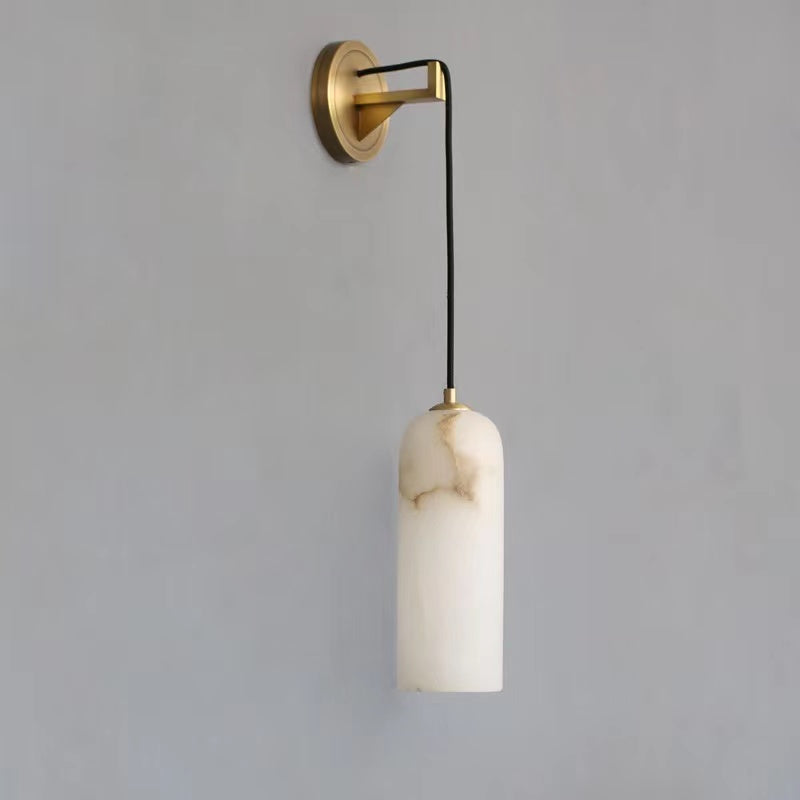 Louise Modern Alabaster Wall Sconce, Wall Lamp For Living Room,Bedroom Wall Light Fixtures Kevin Studio Inc   
