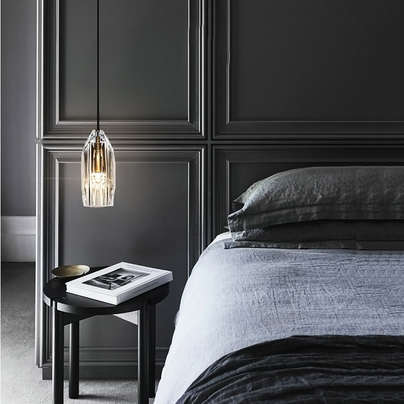 Chrissi Modern Crystal Luxury Hanging Pendant Lights For Bedroom, Living Room Pendant Light Kevin Studio Inc   